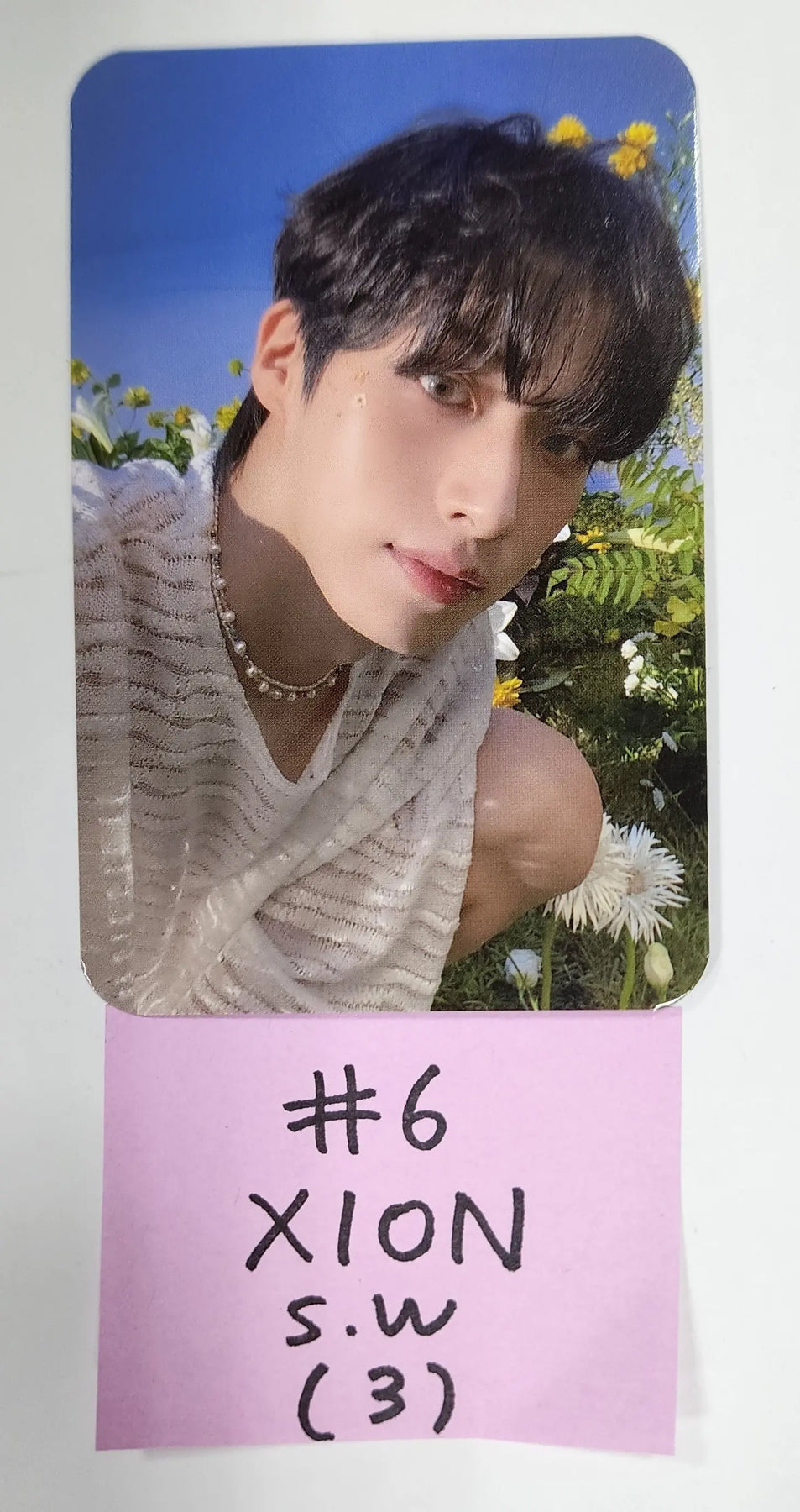 公式 TREASURE ドヨン シーグリ チェキ 2026 直筆サイン入り TREASURE