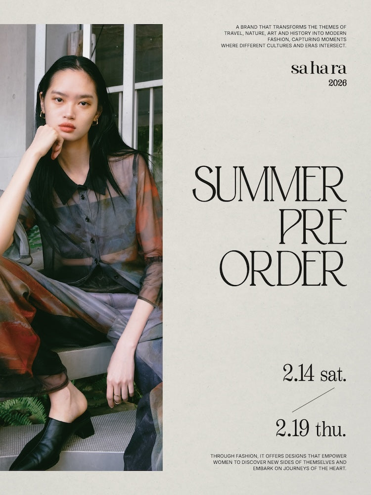 sahara 26SUMMER COLLECTION – MARTE