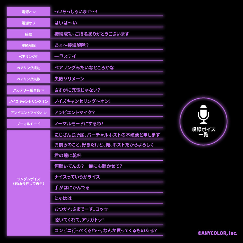 予約終了】TE-Q3-MNT にじさんじ 不破湊コラボモデル