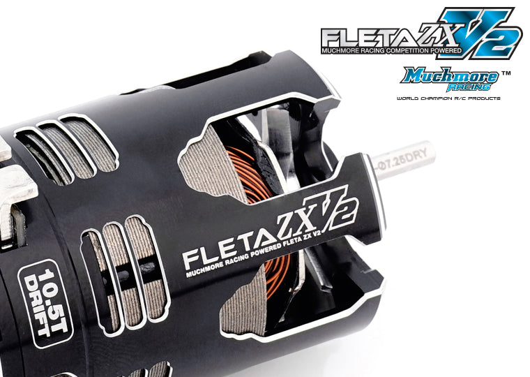FLETA Zx V3 10.5T DRIFT Brushless Motor [Much More Racing] MR