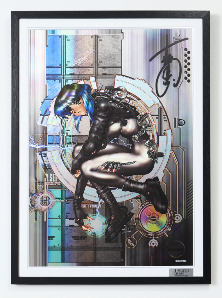 士郎正宗の世界展 〜「攻殻機動隊」と創造の軌跡〜 with Metal Canvas Art