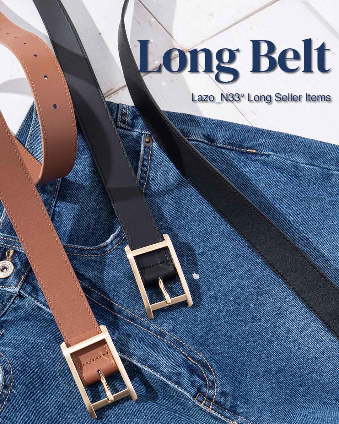 ロングベルト| Lazo_N33°（ラソエヌサーティスリー）の公式通販