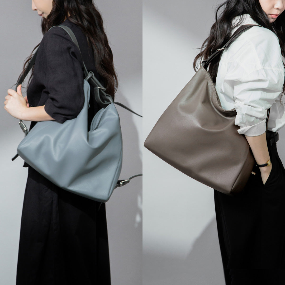 Yozora 2 Way Bag L (Nappa Milling) – マザーハウス 公式サイト