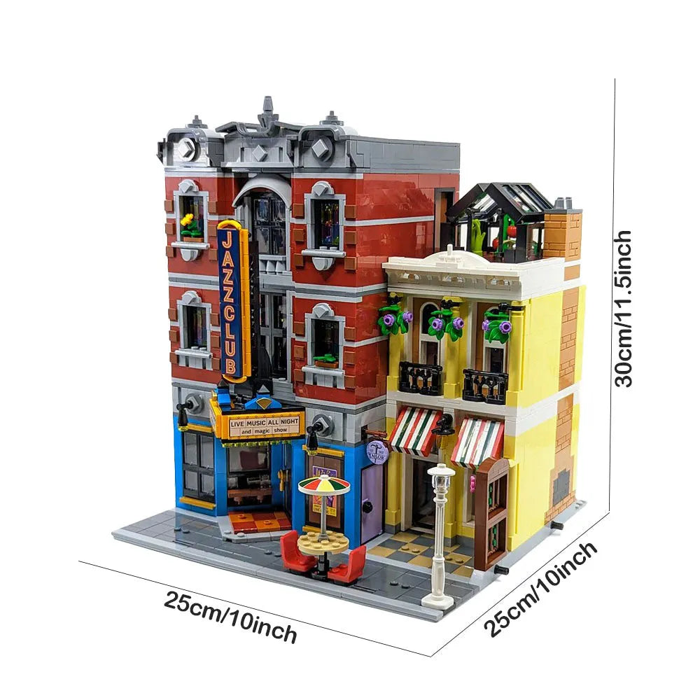 Creator Expert City Jazz Club Building Blocks Set
