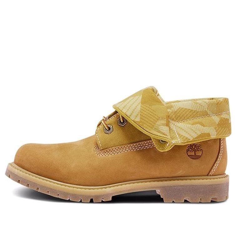 WMNS) Timberland Roll Top Boots Basic 'Wheat Yellow' A28AT