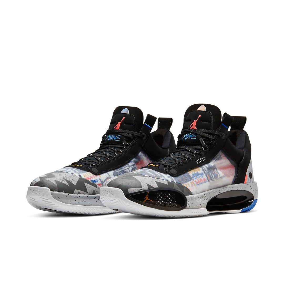 Air Jordan XXXIV Low Print 'Black' CZ7745-008