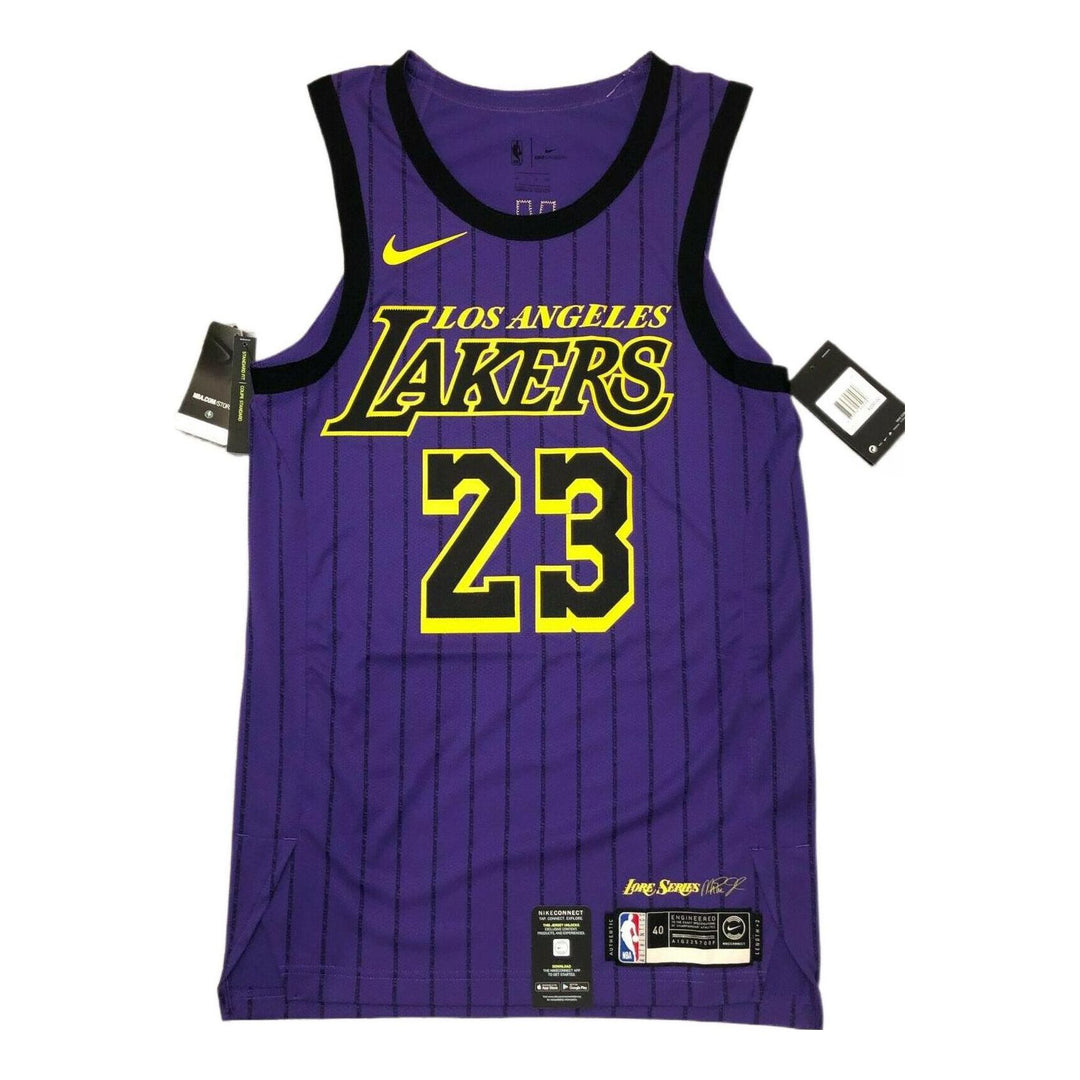 Nike NBA LA Lakers Lebron James City Edition Vaporknit Jersey