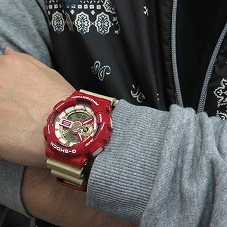 CASIO G-Shock Analog-Digital 'Iron Man' GA-110CS-4A