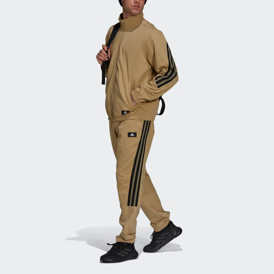 adidas M Future Icon Contrasting Colors Stripe Splicing Woven