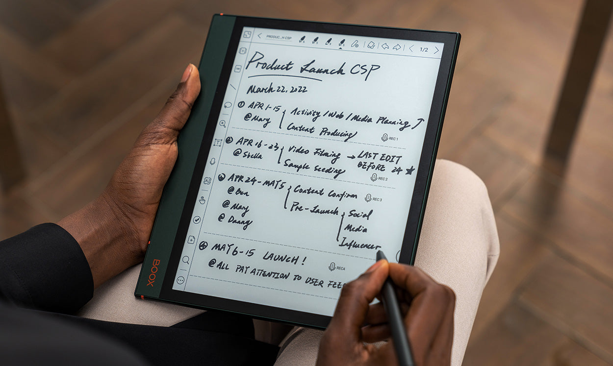BOOX Note Air2 Series with Plus | 10.3'' Versatile ePaper Notepads