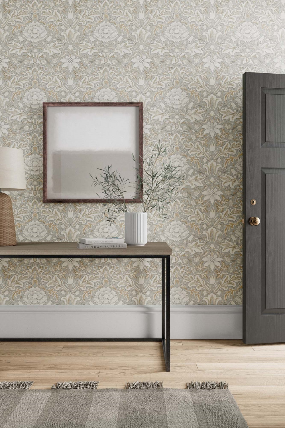 ウィリアム・モリス】壁紙 Simply Severn 217076（シンプリー