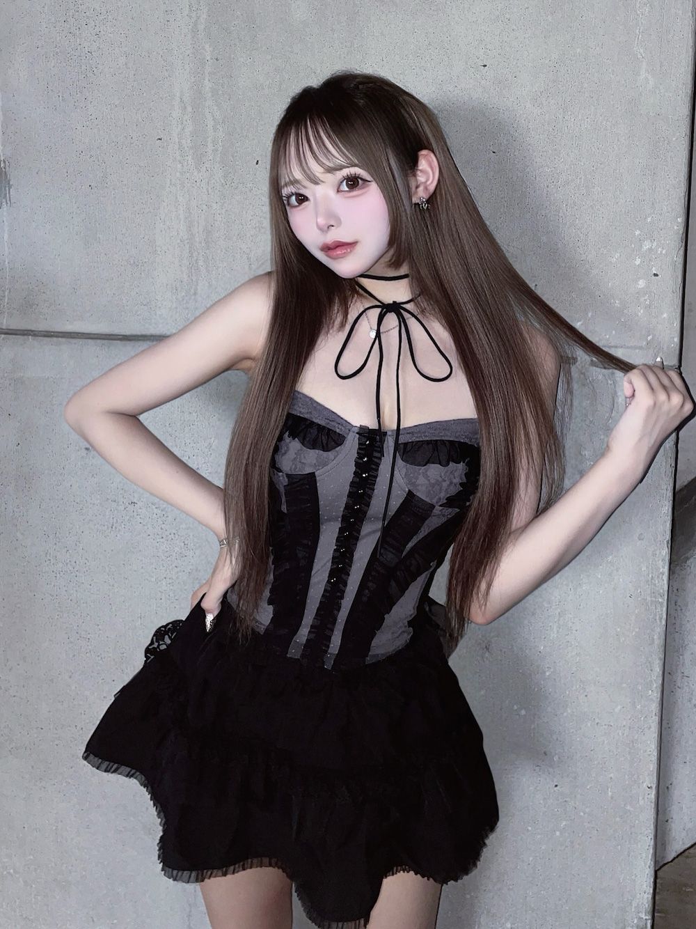 ミックスシアーコルセットキャミソール – Darich (ダーリッチ)