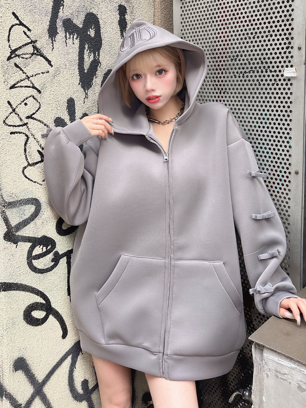 DDリボンジップパーカー – Darich (ダーリッチ)