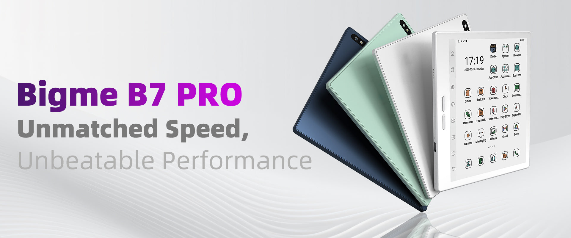 Bigme B7 PRO 強力なカラー電子ペーパー電話タブレット 8+256GB