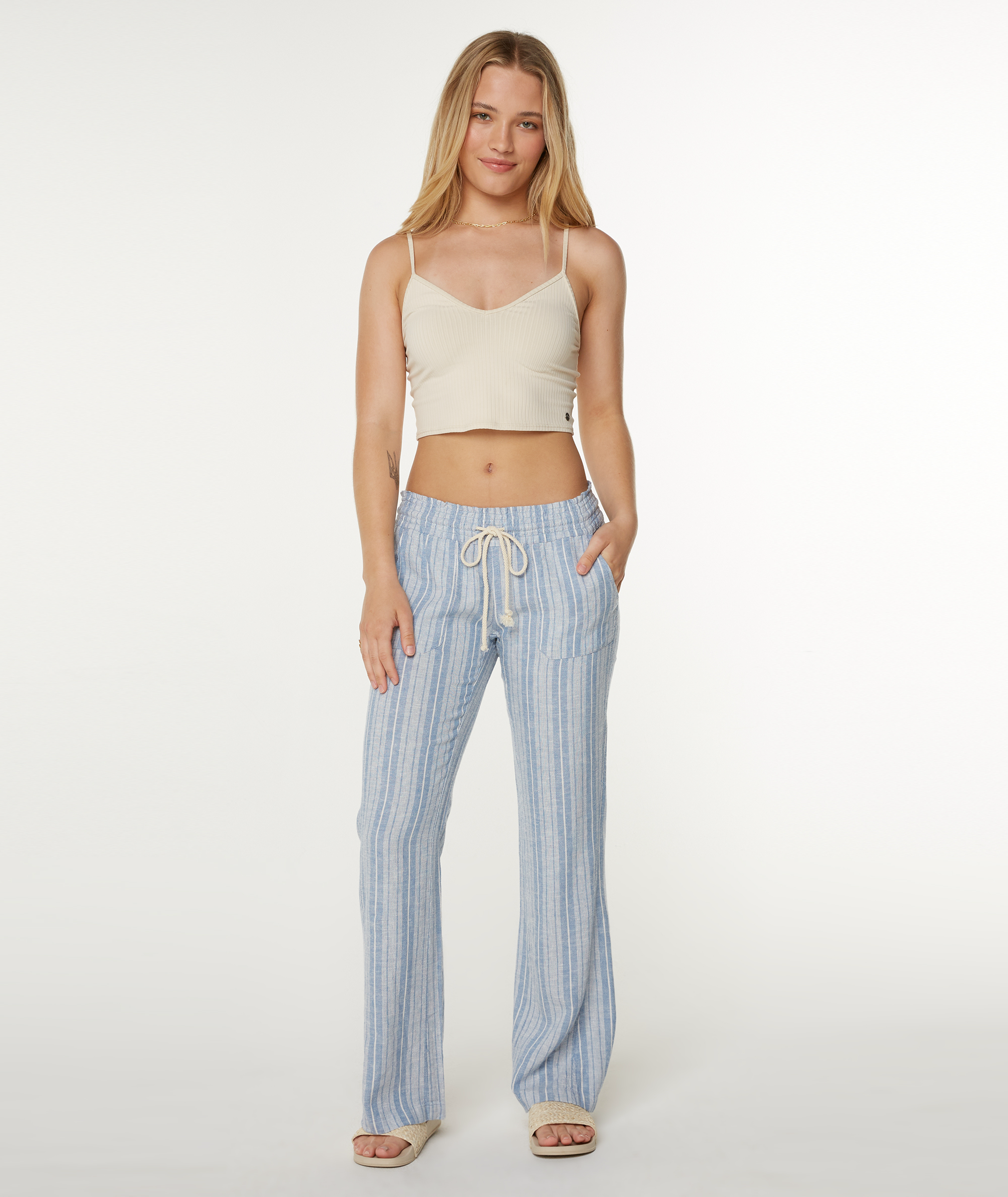 Oceanside Striped Pant - Roxy