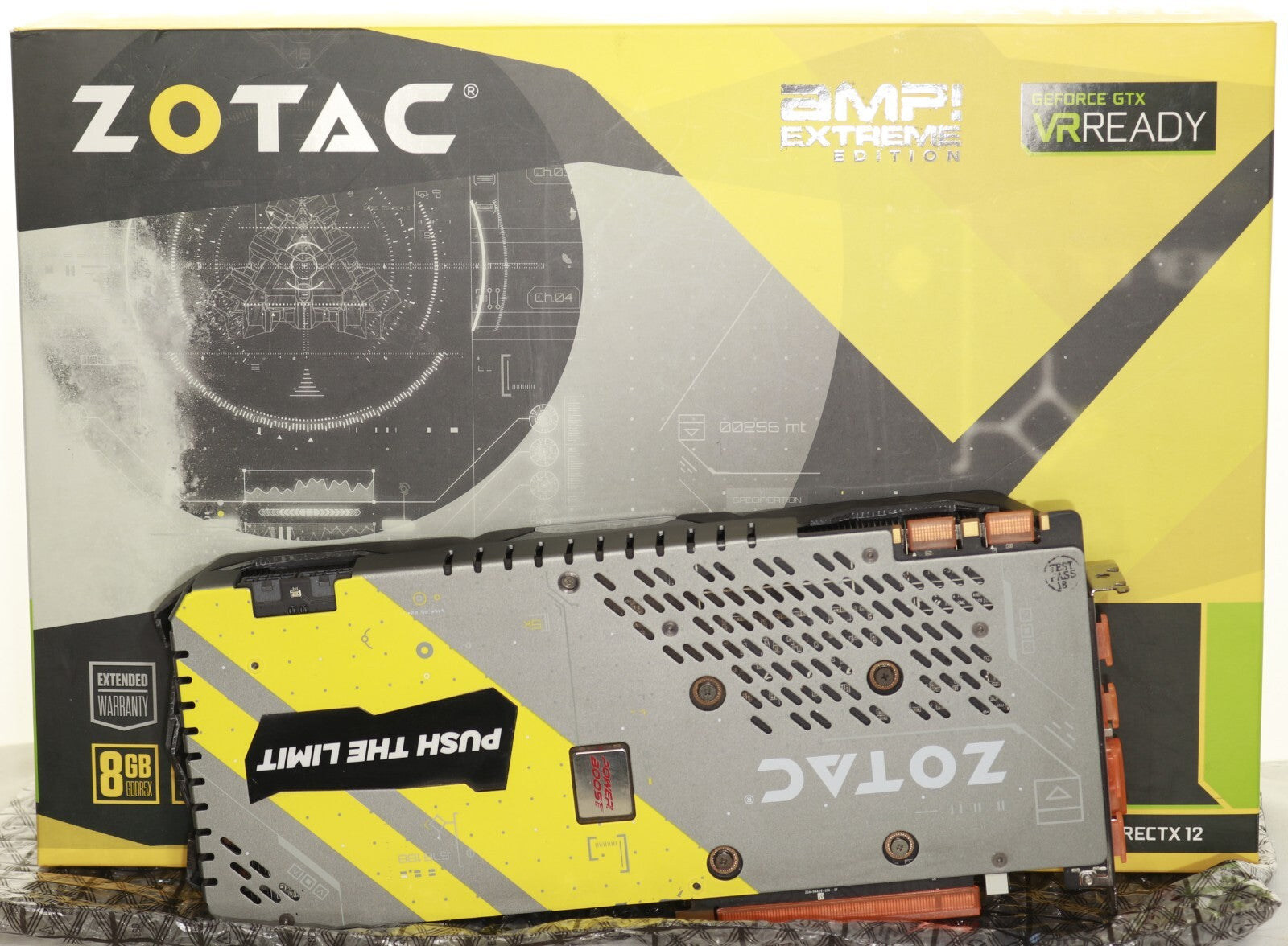 Zotac NVIDIA GeForce GTX 1080 AMP Extreme | 8GB GDDR5X | 256 Bit