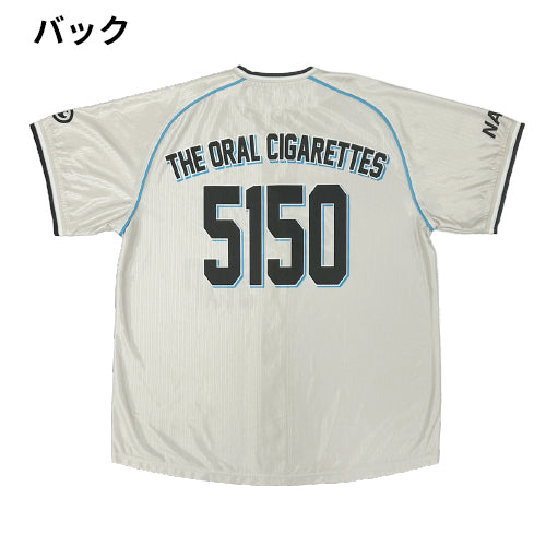 THE ORAL CIGARETTES BKW ベースボールシャツLサイズ