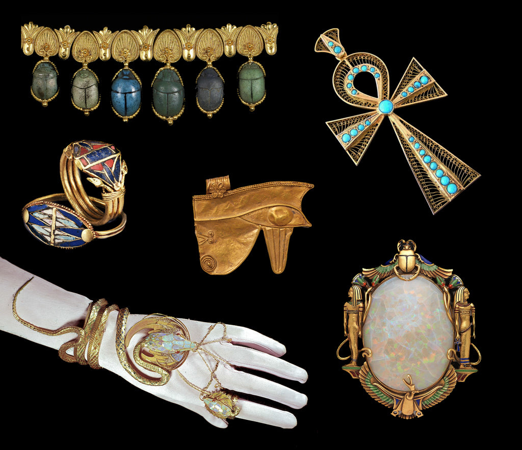 エジプトマニアとアンティークジュエリー