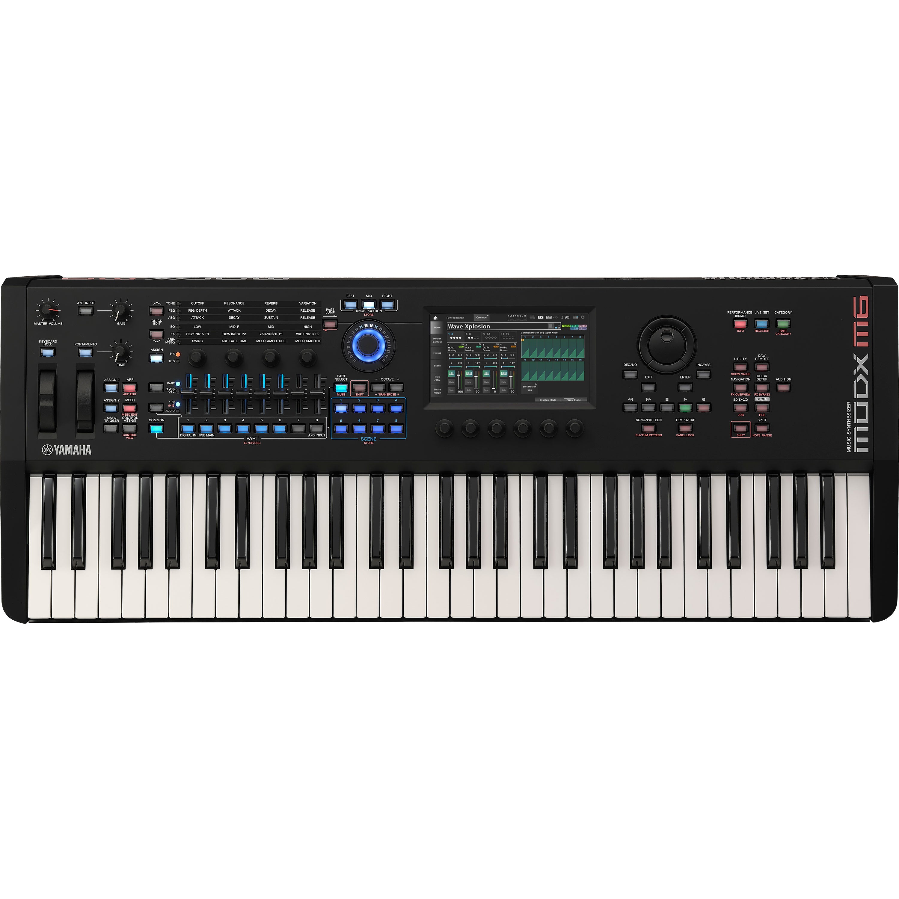 Yamaha MODX M7 76-Key Music Synthesizer | Available at Kraft Music