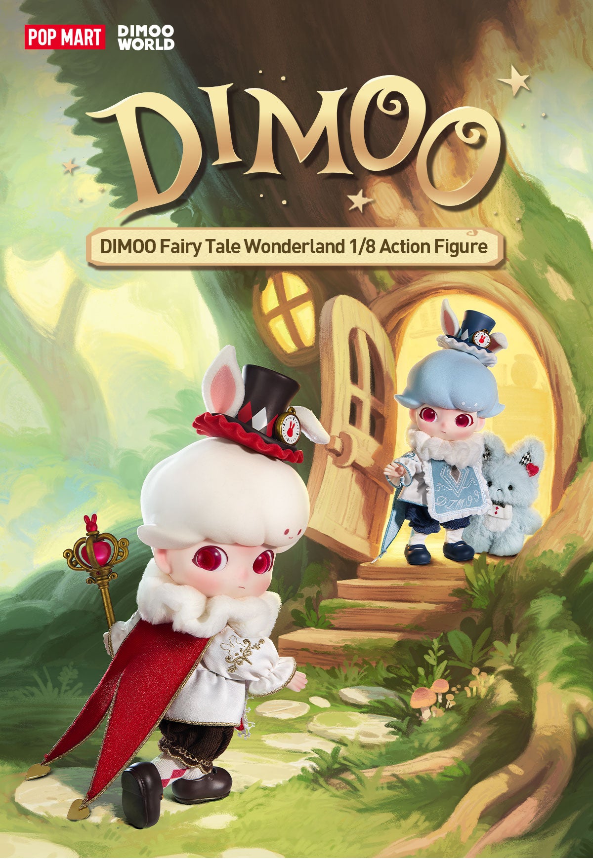 POP MART DIMOO Fairy Tale Wonderland 1/8 Action Figure Blind Box