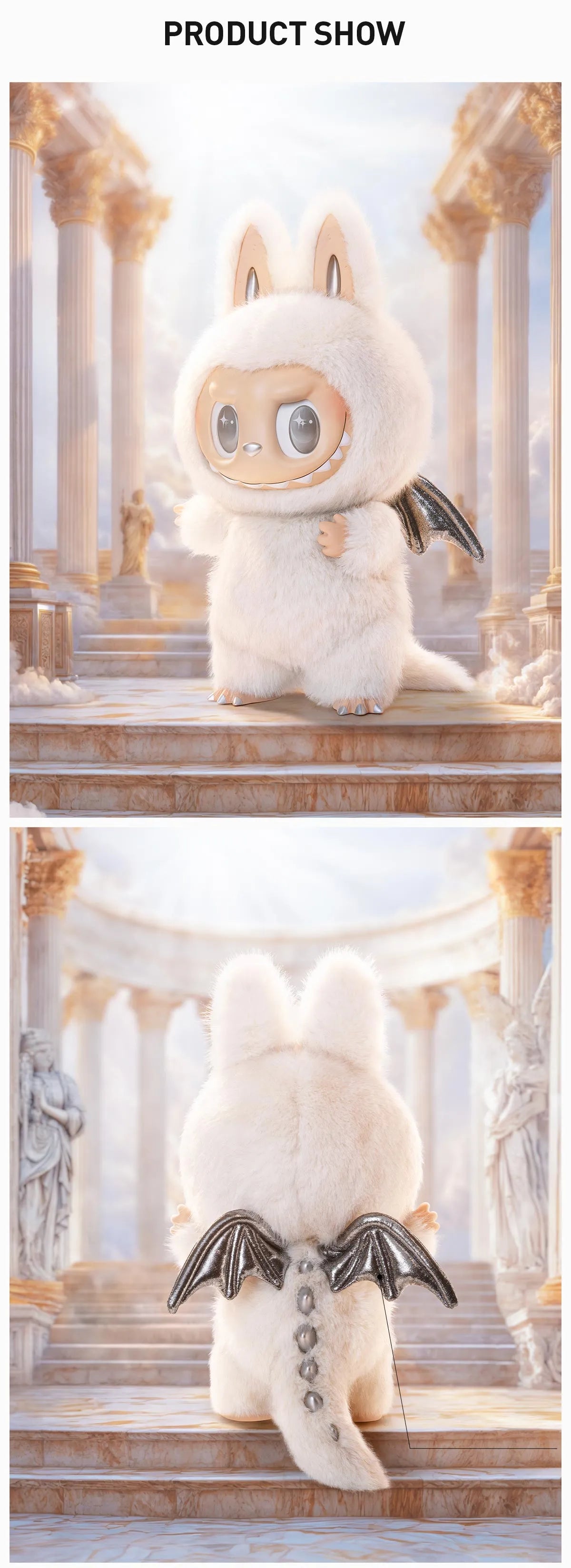 ZIMOMO THE MONSTERS V2 - Angel in Clouds Vinyl Face Doll – Limited