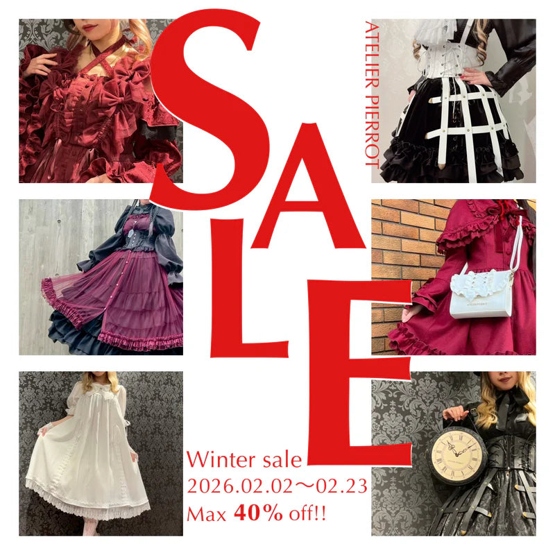 Sheglit】シェグリット ○予約○小夜啼鳥のクラシカルケープ／ブラック