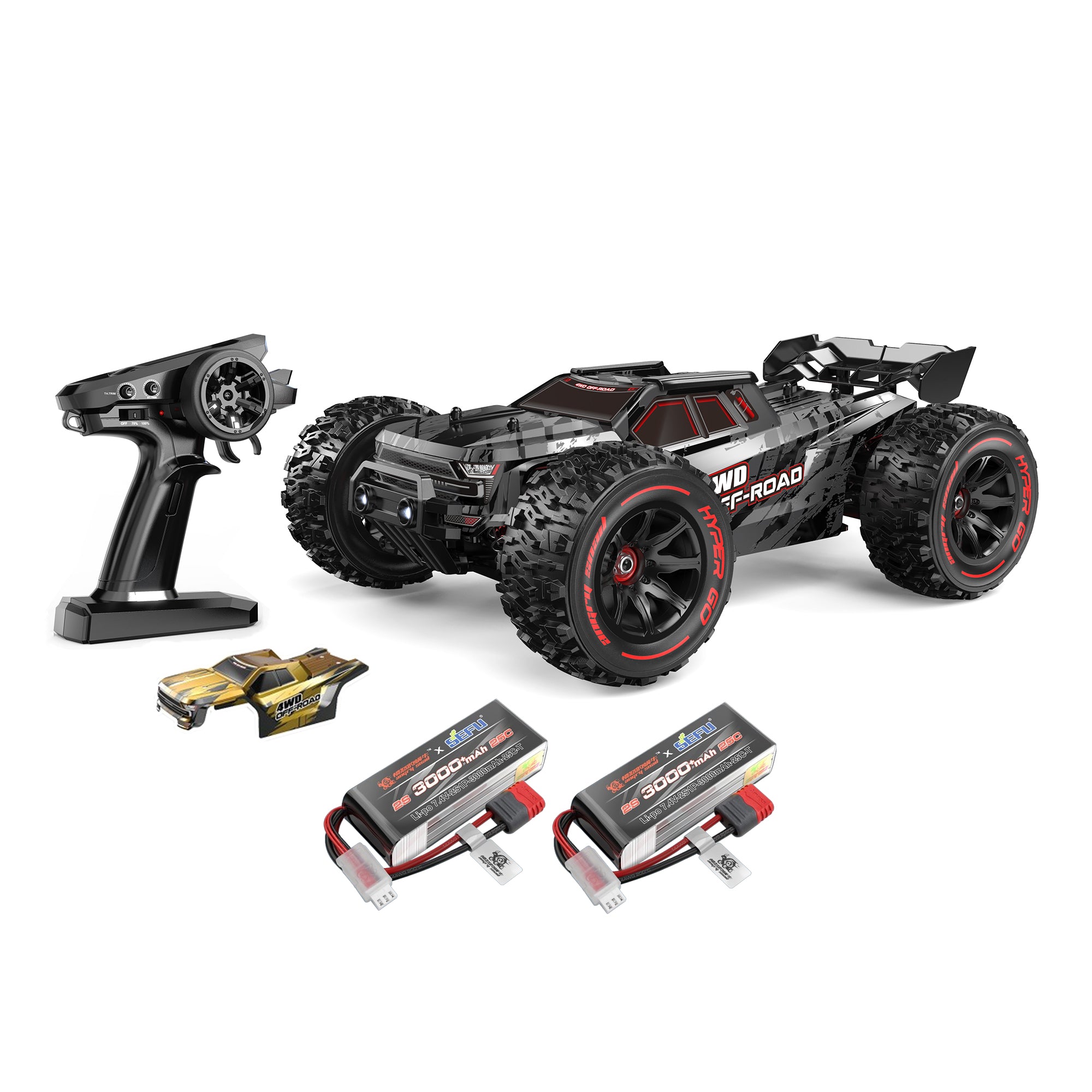 MJXRC 14210 1/14オフロードラジコンクローラー 4WD 技適認証済み