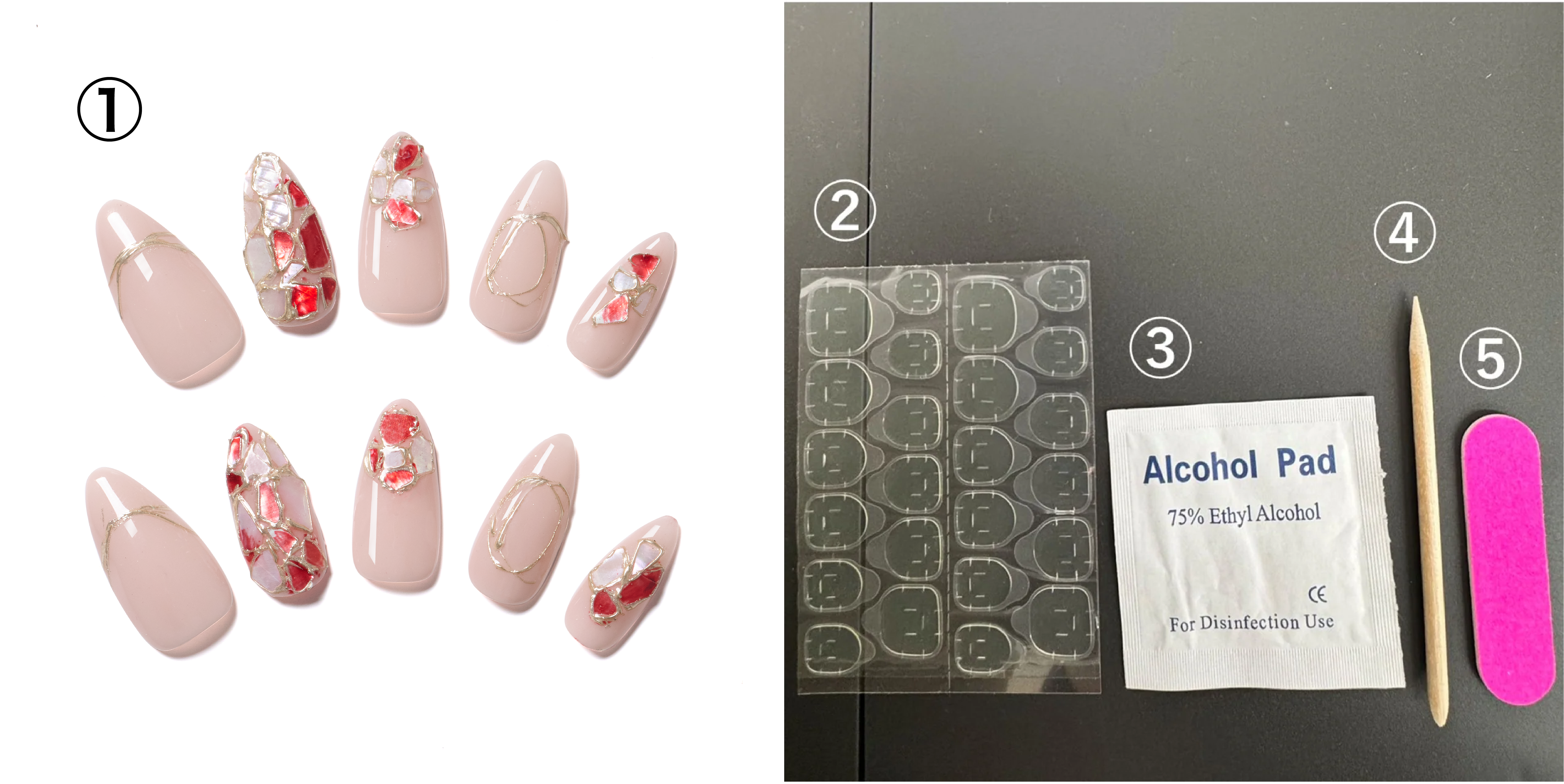 イロミッケ ネイルチップ NIN02 – iromikke produced by aZTK