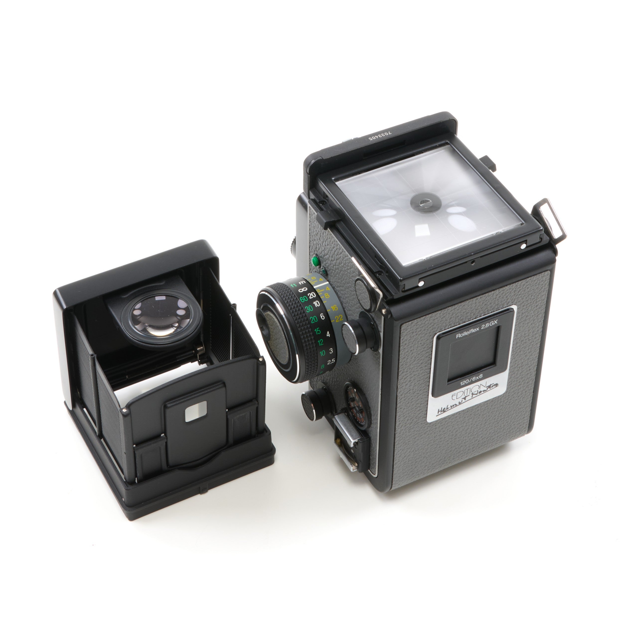 ROLLEIFLEX 2.8GX HELMUT NEWTON + BOX 10718 #5209 | eBay