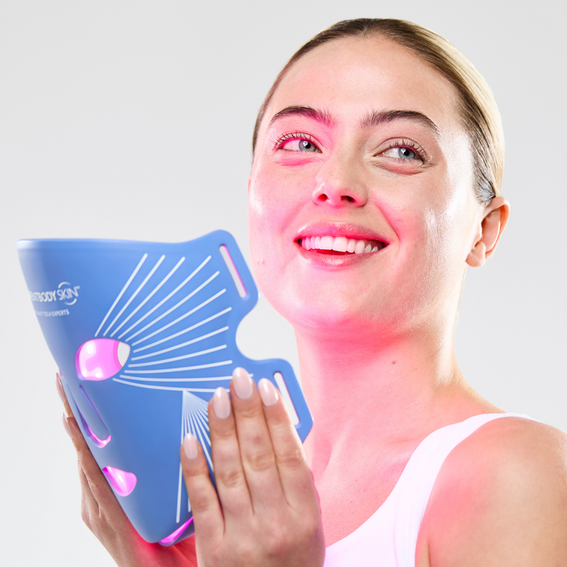 Blue LED Light Therapy Face Mask for Spots | CurrentBody Canada