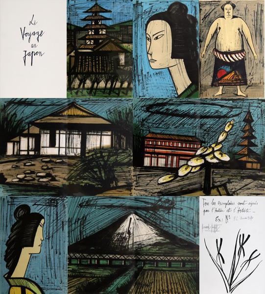 Le Voyage Au Japon Portfolio | Bernard Buffet | RoGallery
