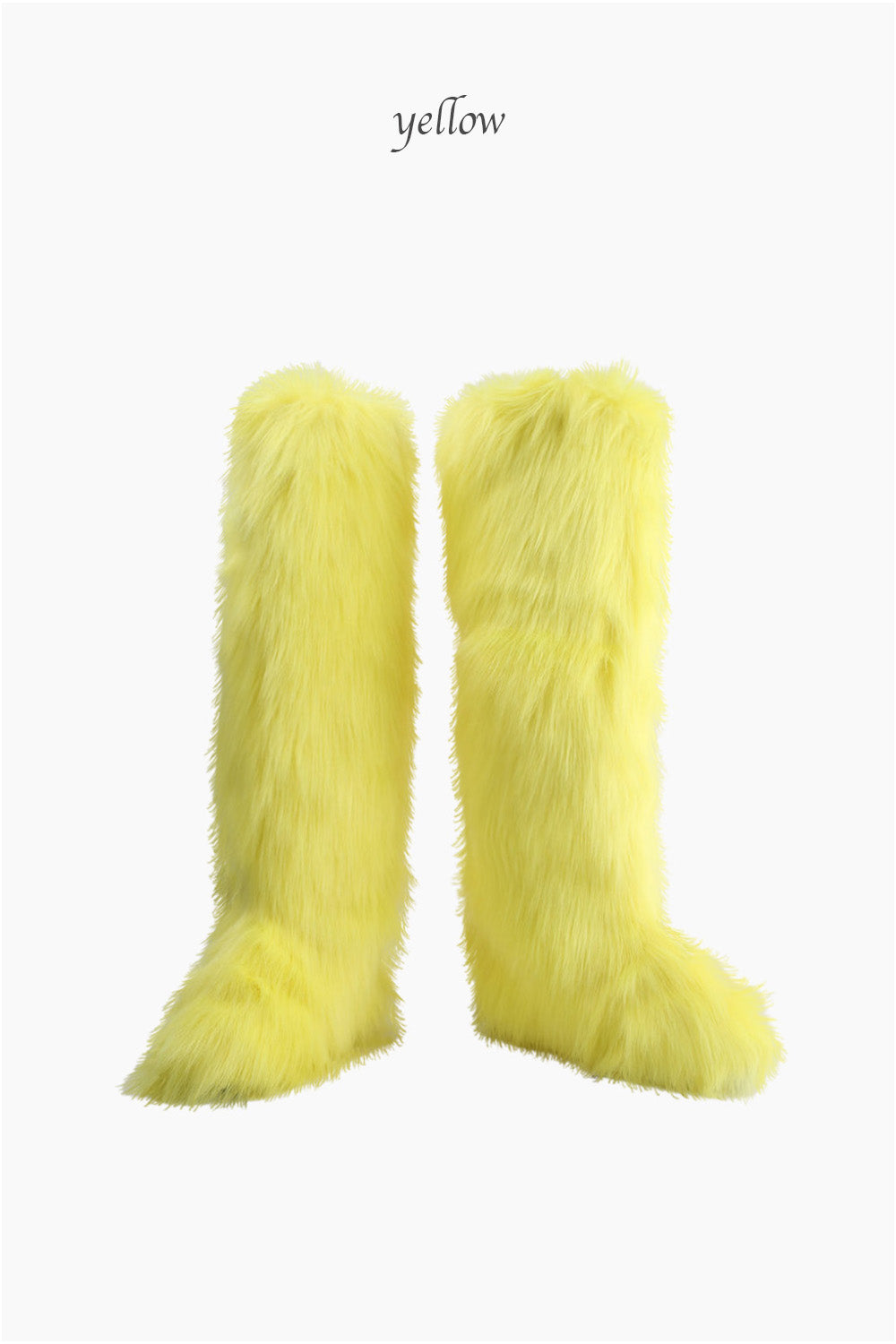 long fur boots (8 color) - yee | 60% - Asian Fashion Online Store