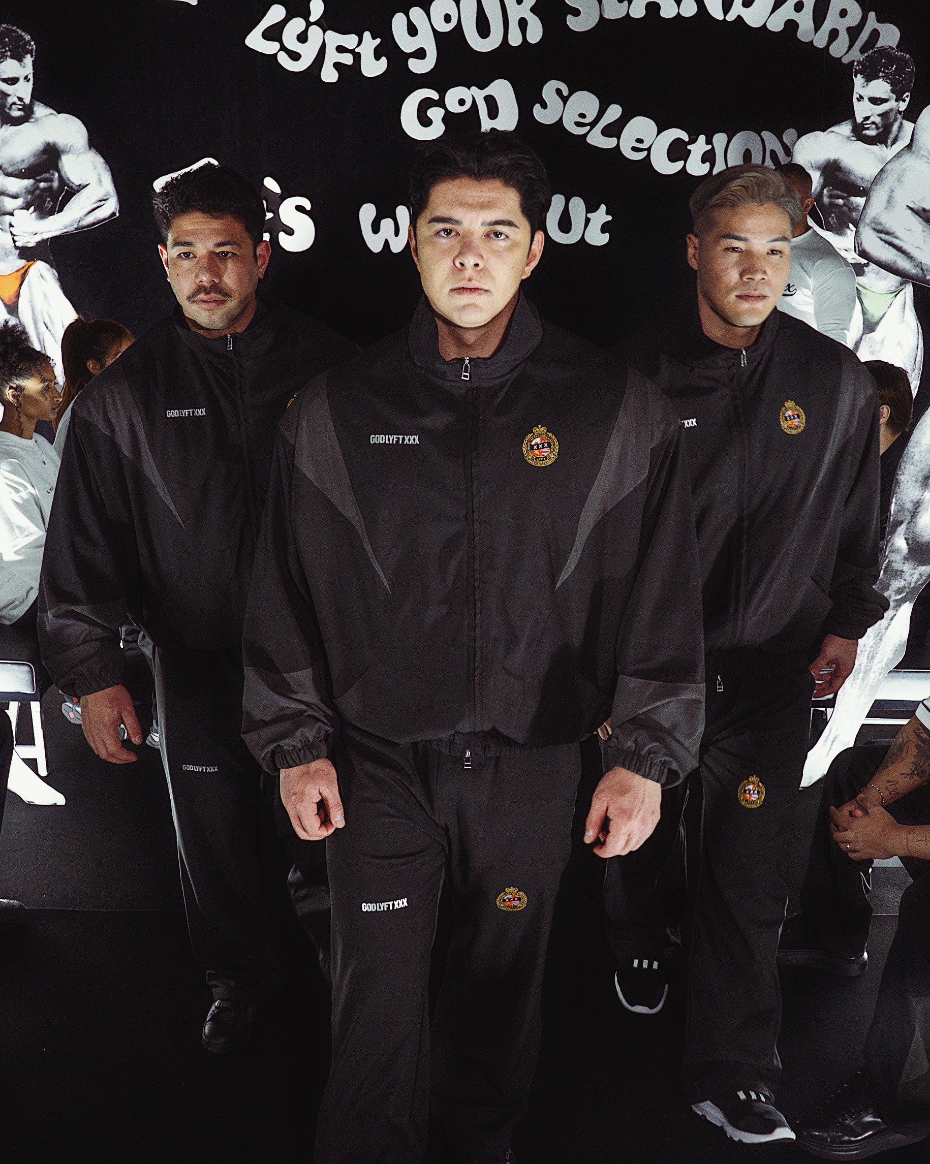 LÝFT × XXX Limited Track Jacket - Black