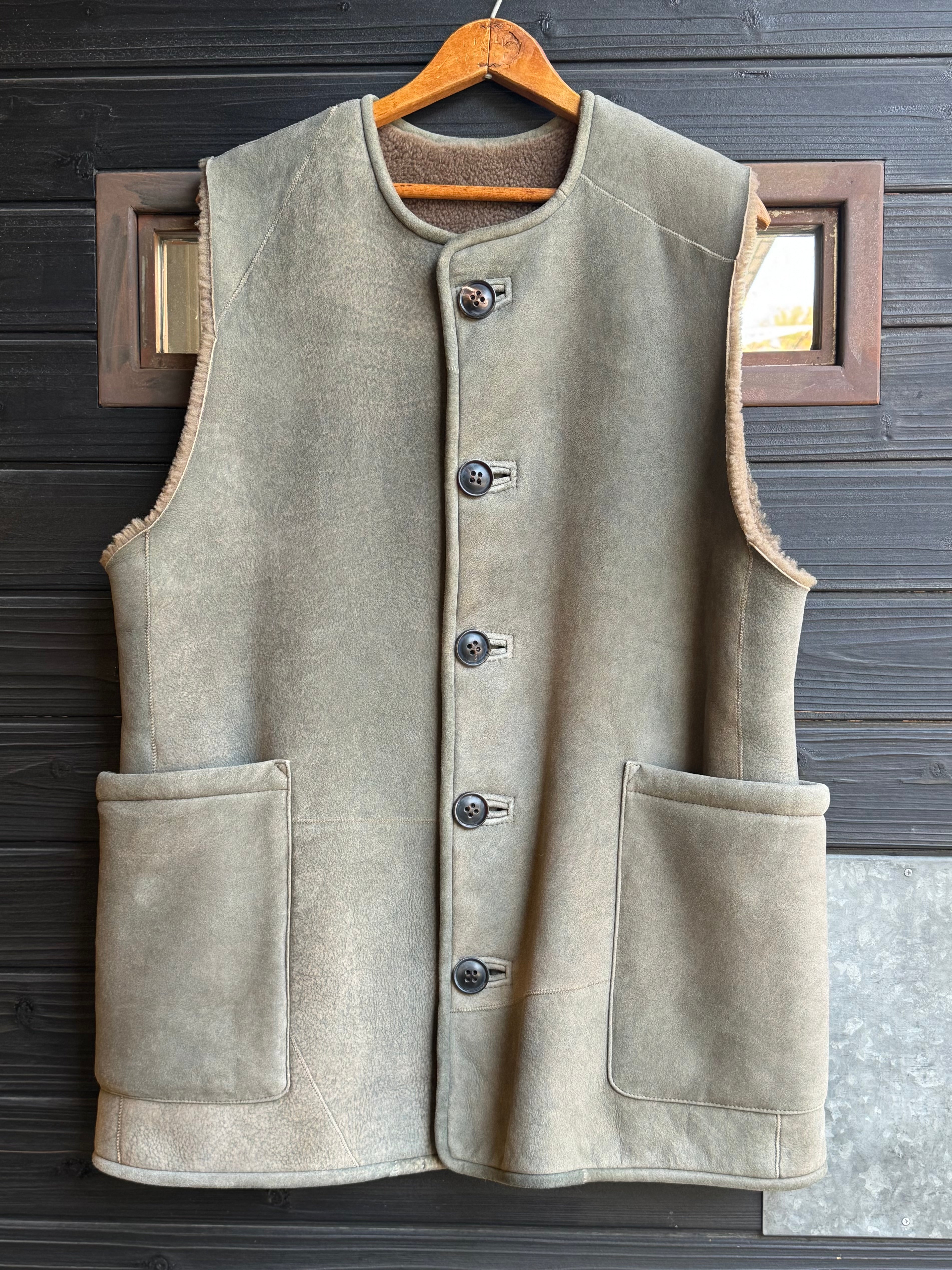 ジャーキンベストに合うインナー》US ARMY LONG SLEEVE - MIX