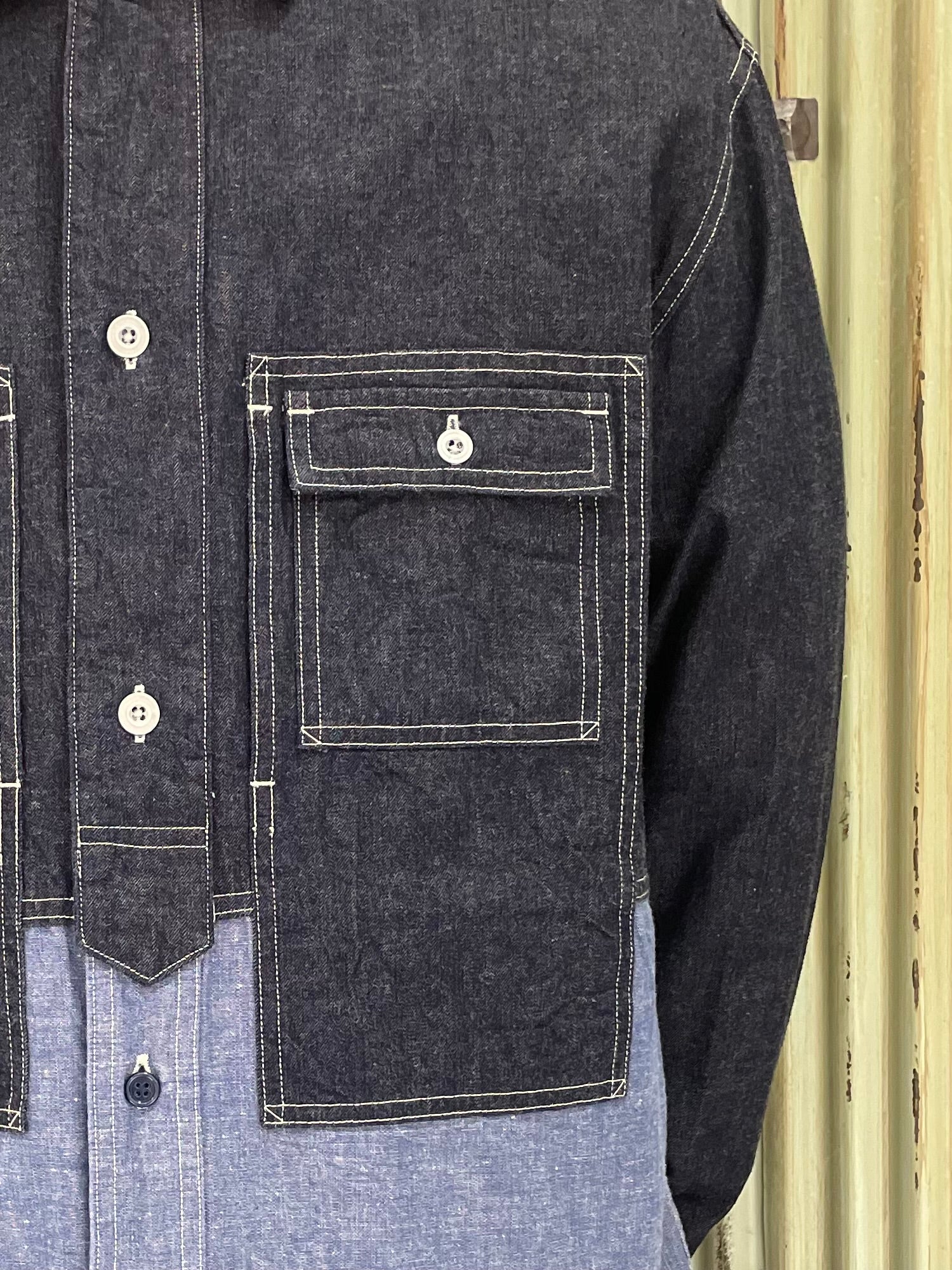 万能なシャツ》UTILITY SHIRT - 10oz DENIM – ナイジェル・ケーボン