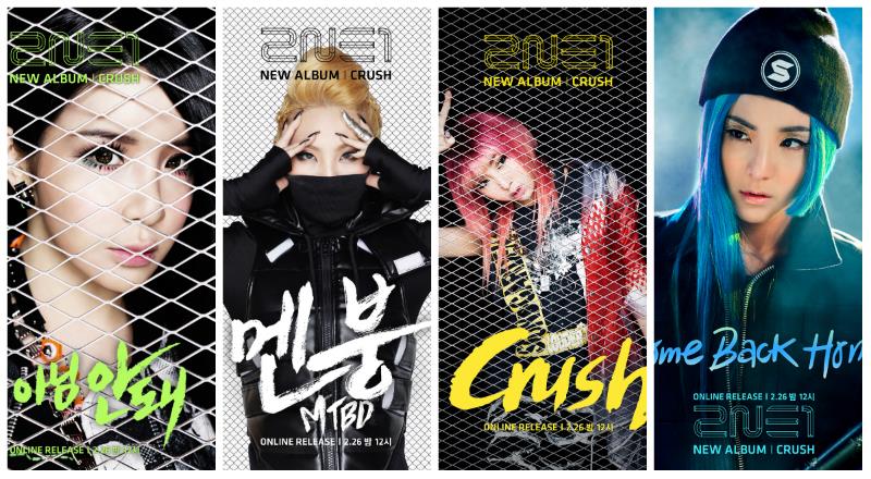 P10984】2NE1／CRUSH 韓国盤 P10984】2NE1／CRUSH 韓国盤 2NE1 - Crush