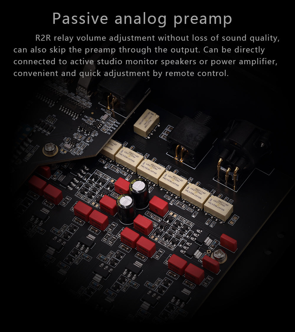 GUSTARD X30 4xES9039SPRO Streamer Digital to Analog Convertor (DAC)