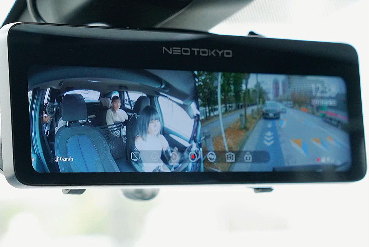 ミラーカムPro2 MRC-3023 ミラー型ドライブレコーダー 3カメラ 24時間