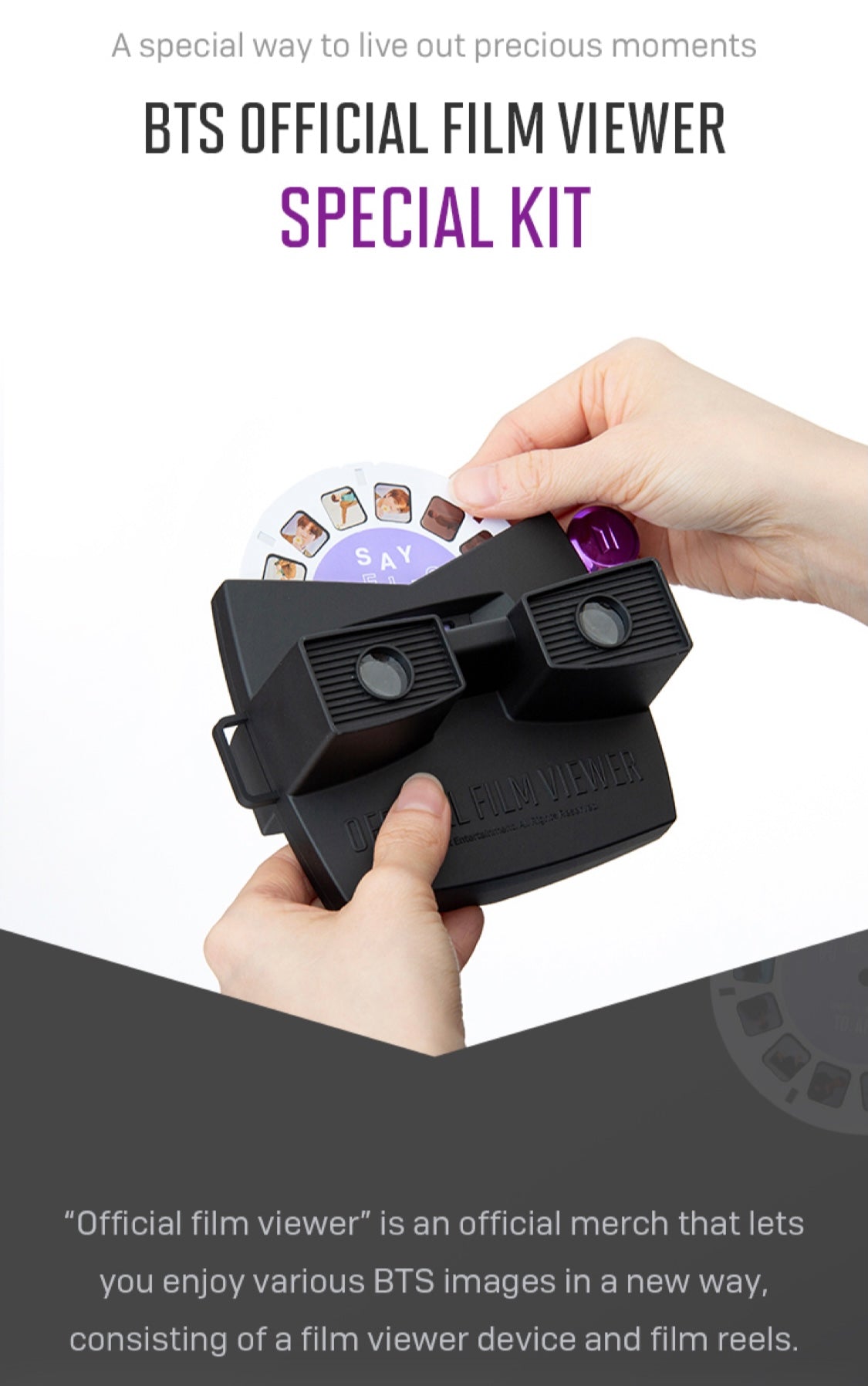 BTS] Official Film Viewer Special Kit – krmerch