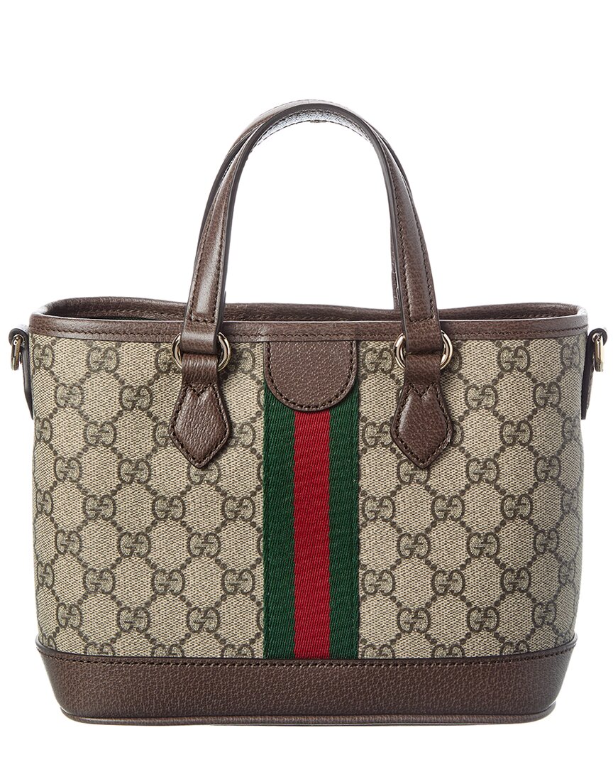 Gucci Black Leather Bamboo Nymphaea Bag (Authentic Pre-Loved