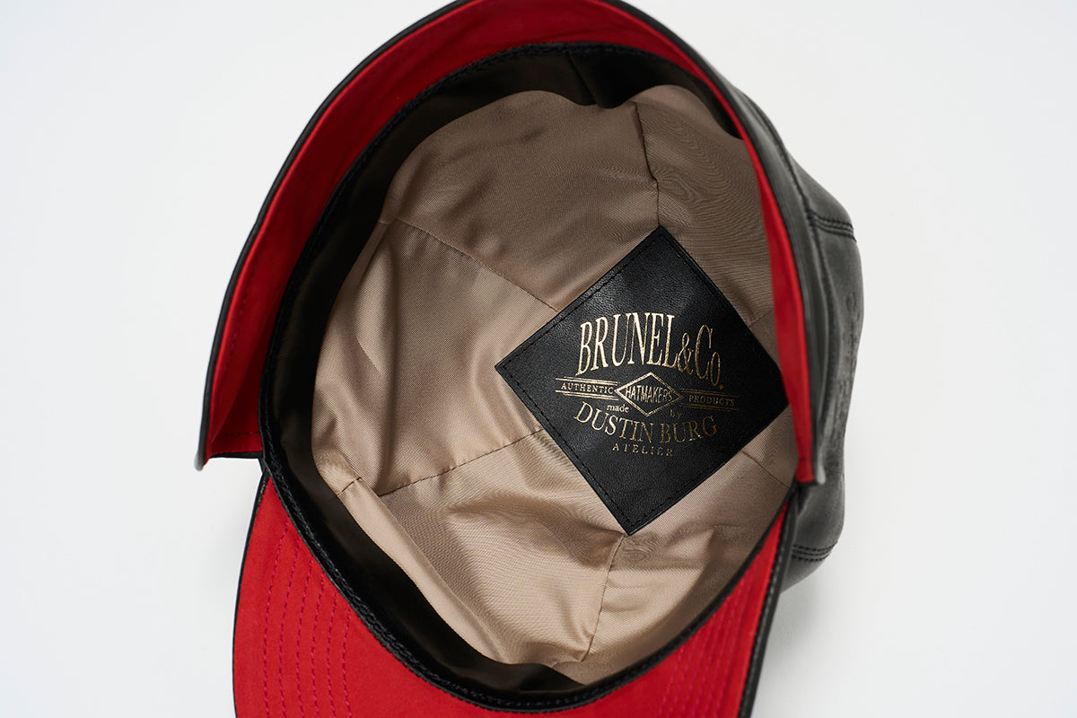 COW LEATHER EAR FLAP CAP / BRUNEL&Co. HATMAKERS x Ripper – ROLLER