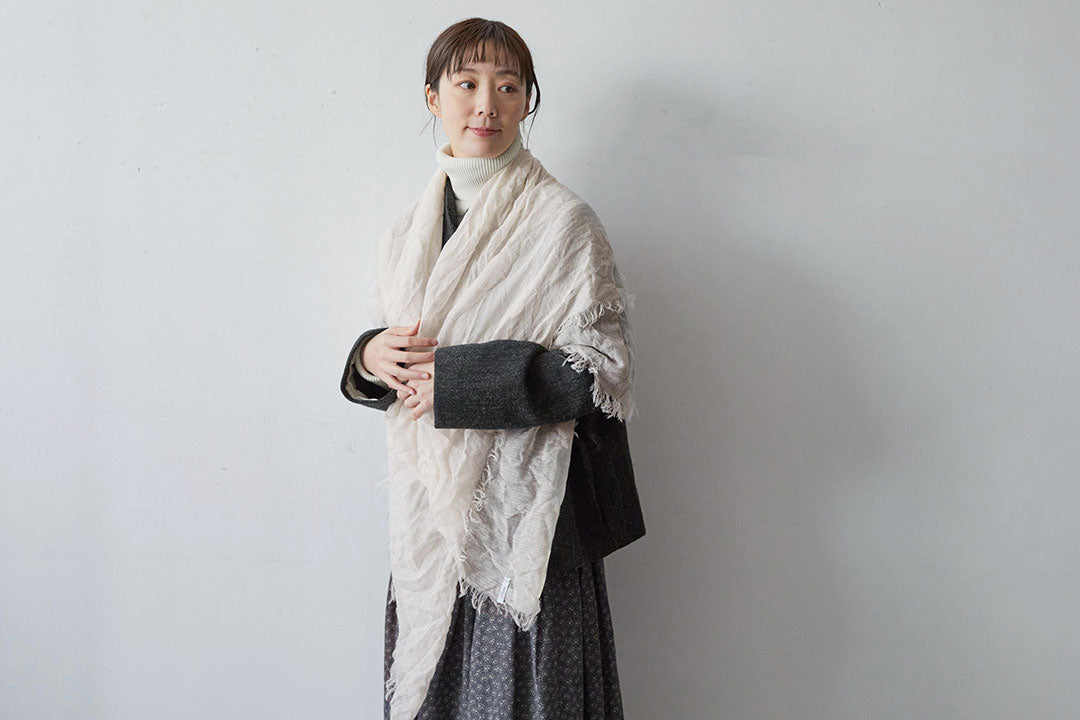 LISETTE-LISETTE×Botto Giuseppe カシミヤストール – Envelope