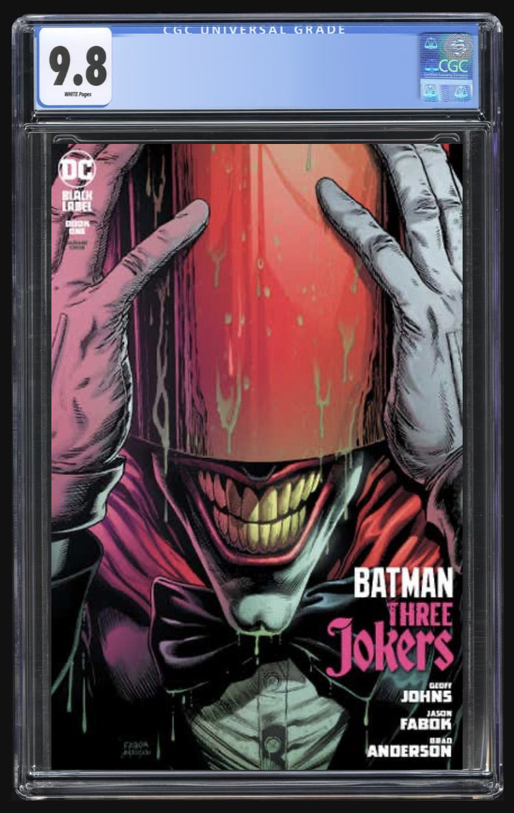 Batman Three Jokers #1 CGC 9.8 Red Hood Cover – Exchange Collectibles