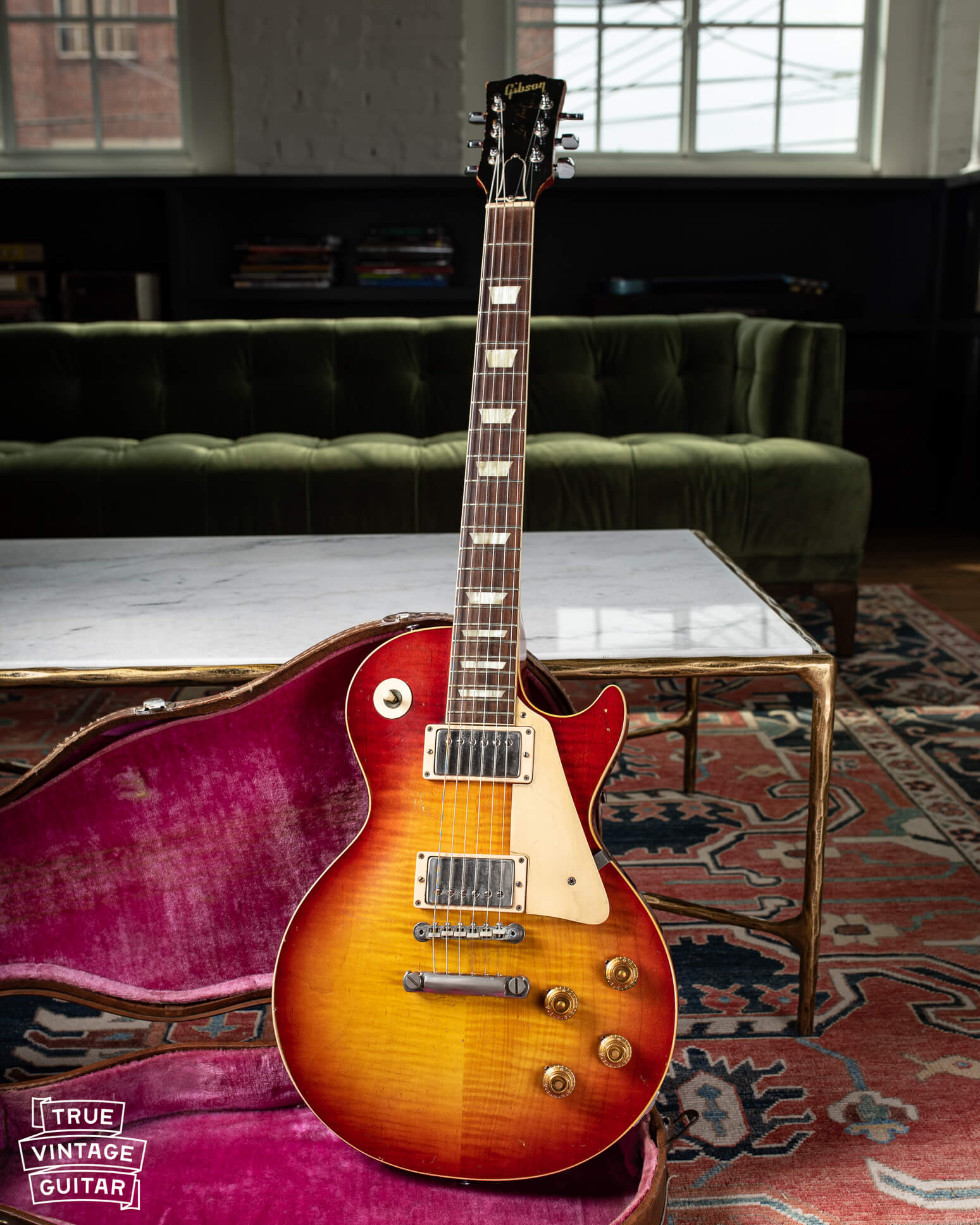 Gibson Les Paul Standard 1958 Goldtop and Sunburst – True Vintage