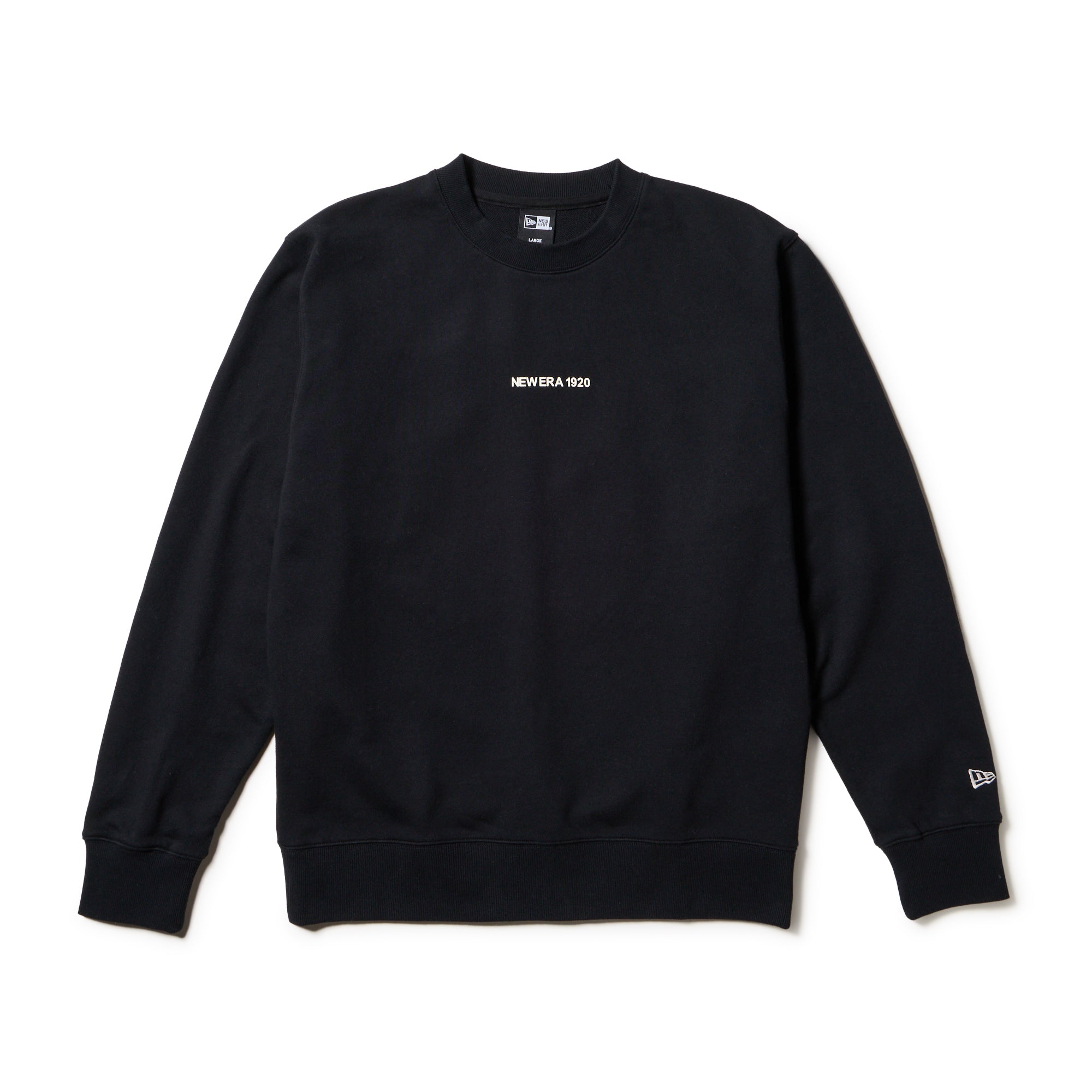 裏起毛 オーバーサイズド スウェット クルーネック ジャカードロゴ