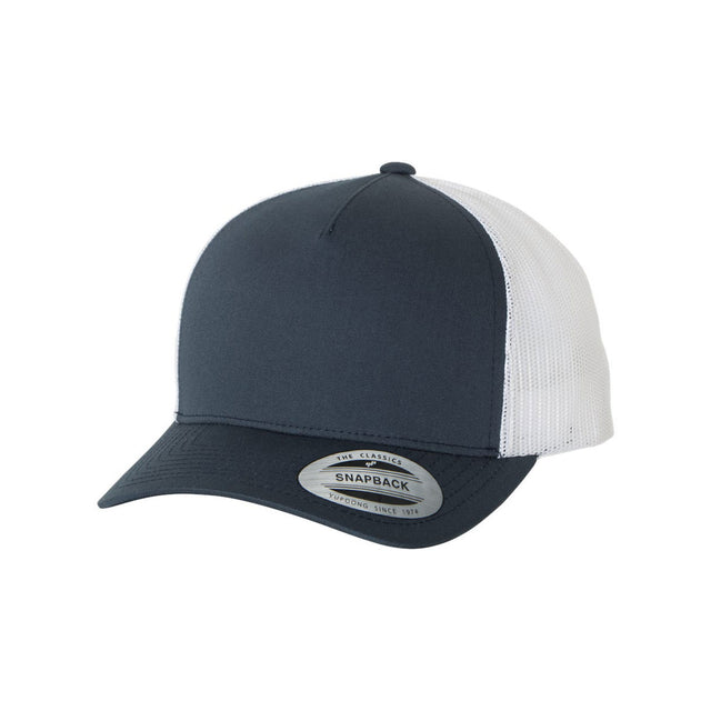 Yupoong Navy Adult Retro Trucker Cap