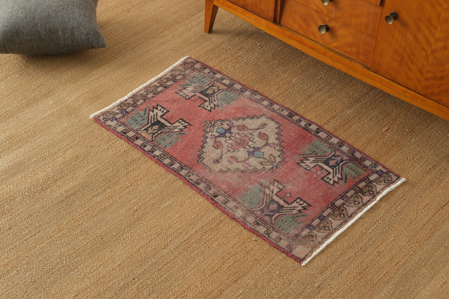 2' X 3' Vintage Turkish Rug, Purple - Sinaida - Revival Rugs