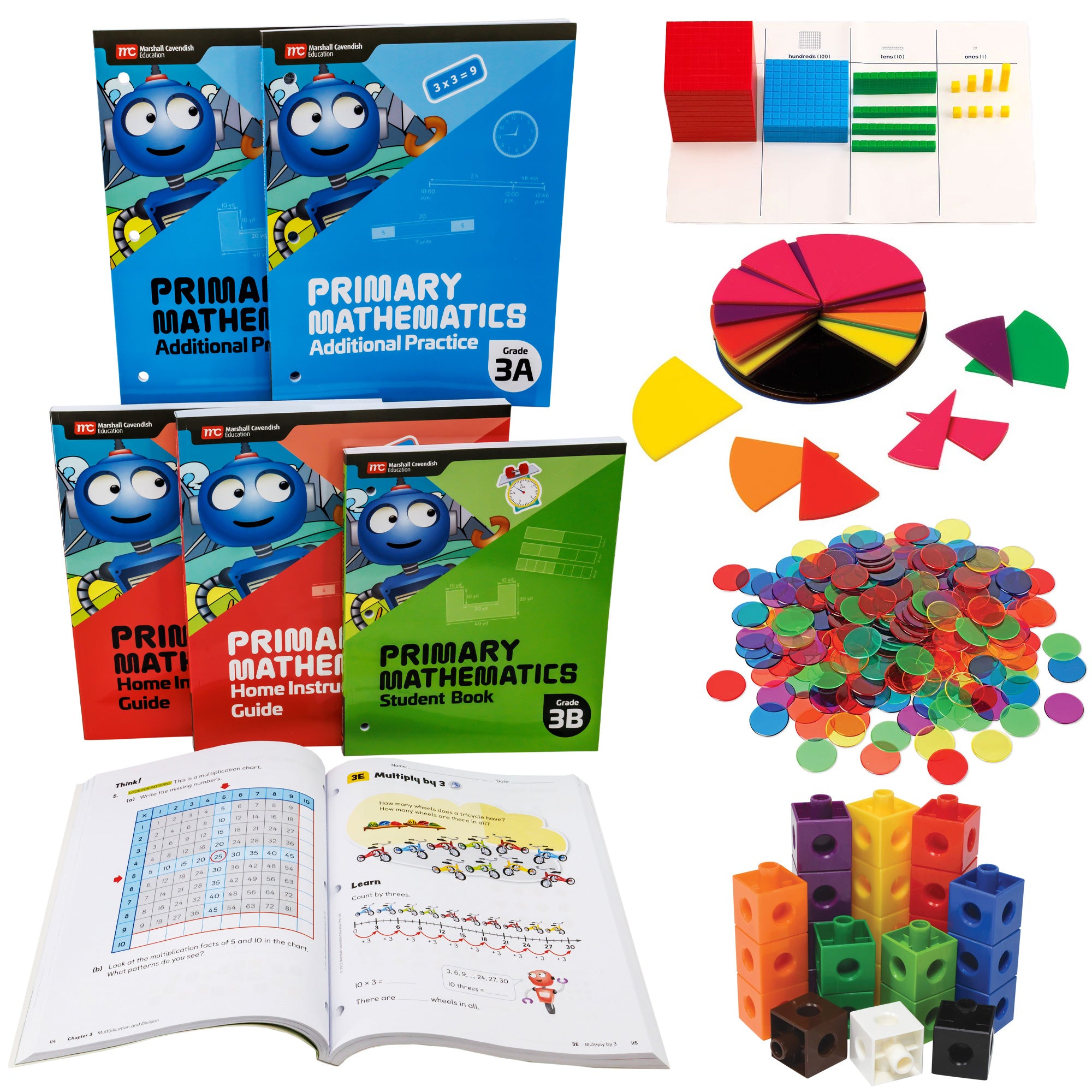 Singapore Primary Mathematics Grade 3 Bundle