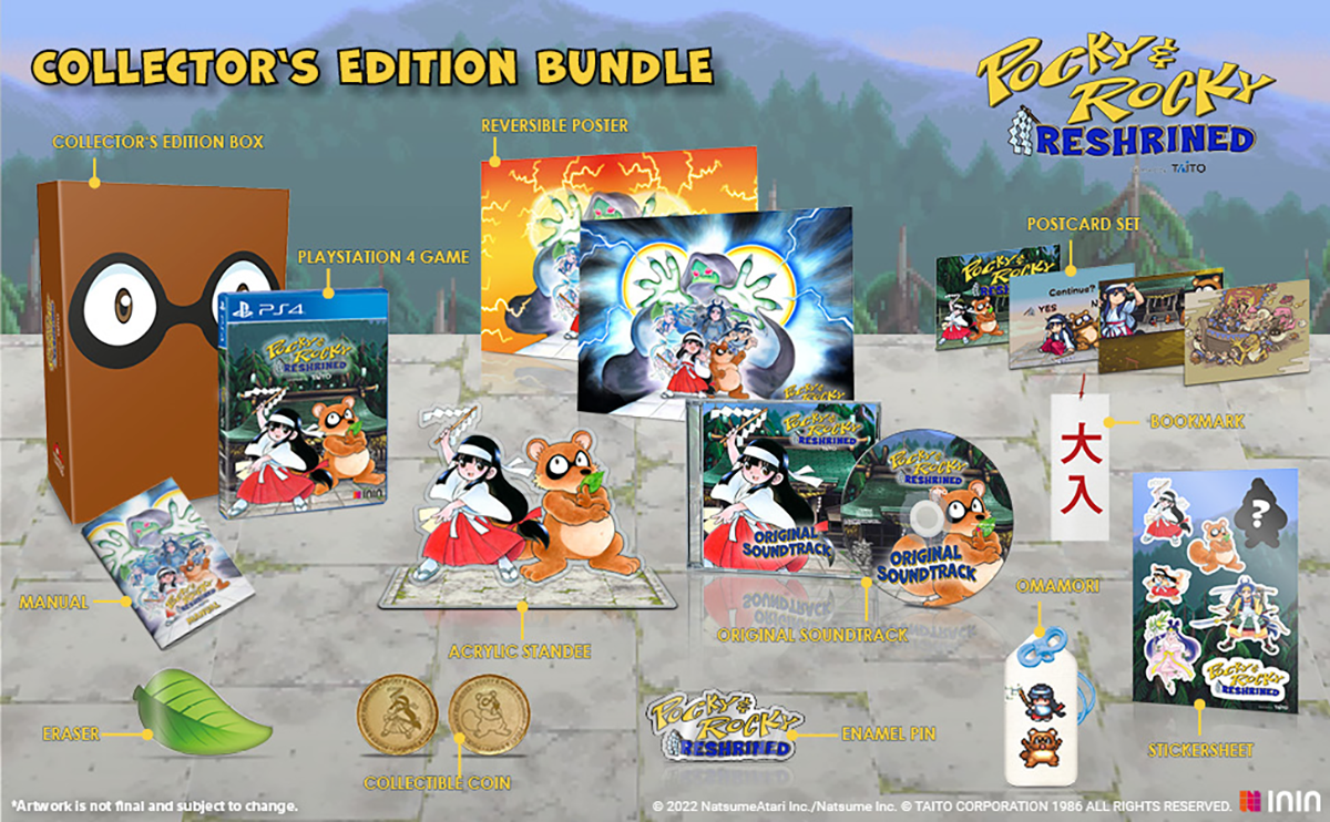 Pocky & Rocky Reshrined Collector's Edition (PS4) – Strictly