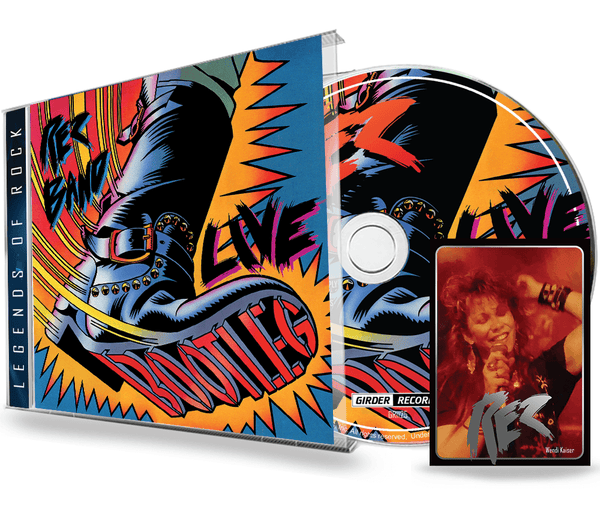 REZ BAND LIVE: BOOTLEG (CD !!w/CARD!!) 2022 Legends of Rock